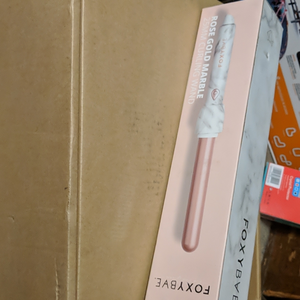 Foxy bae 25mm rose gold curling wand